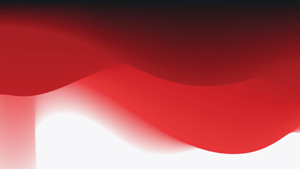 Red wavy gradient background. blurred background. Background for web cover, presentation, banner, poster.