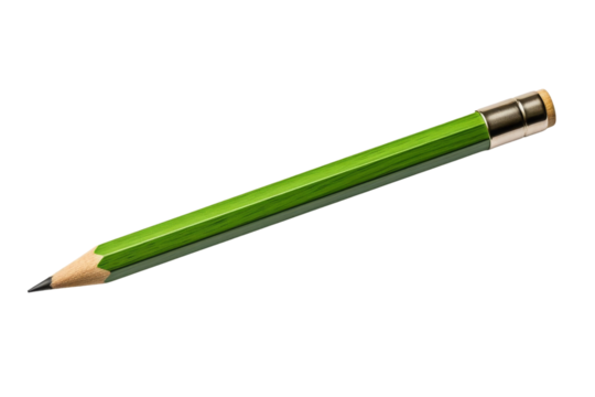 A green pencil.