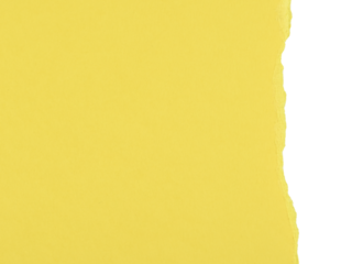 Cartulina rasgada de color amarillo, recurso gráfico