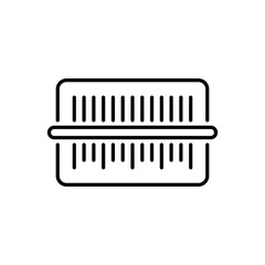 Barcode vector icon