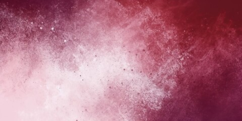 Maroon white spray texture color gradient shine bright light and glow rough abstract retro vibe background template grainy noise grungy empty