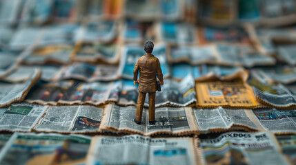 Photo realistic of Journalist documenting vital community story, emphasizing media workers  role in public information dissemination