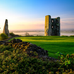Hadleigh Castle in Essex the UK