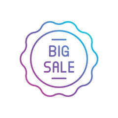 Big Sale vector icon