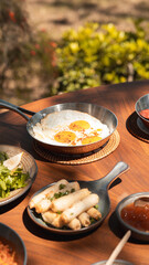 Turkish Breakfast Table. Healthy breakfast