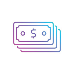 Cash vector icon