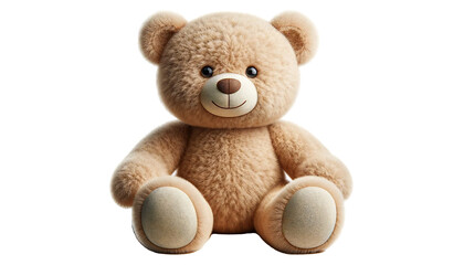 Fototapeta premium teddy bear isolated on white background 