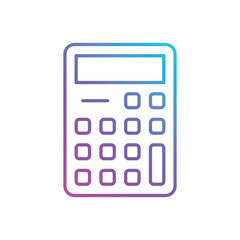 Calculator vector icon