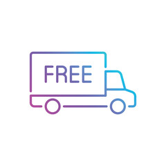 Free Shipping vector icon