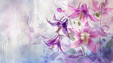 Columbines, Aquilegias