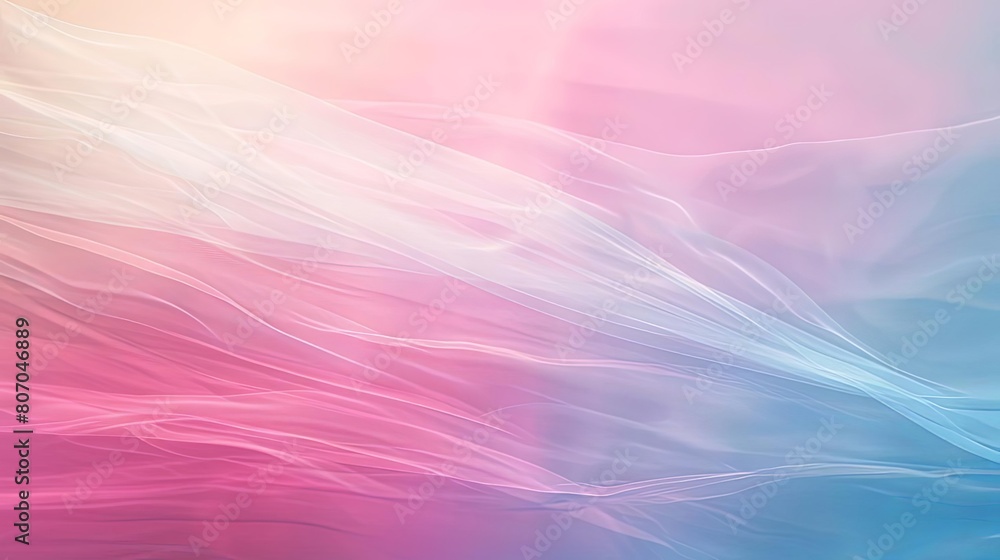 Poster minimalist background with blurred lines and ethereal colors