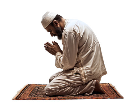 recommend clip art: Muslim Salah Prayer Isolated on Transparent Background
                    