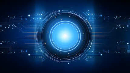 
blue Abstract technology background circles digital hi-tech technology design background. concept innovation. vector illustration