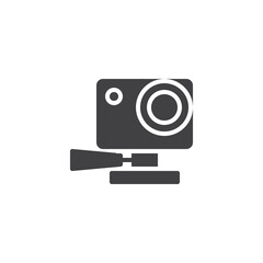 Action camera vector icon