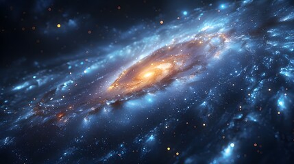 Obraz premium Milky Way, fantasy, magnificent scenery