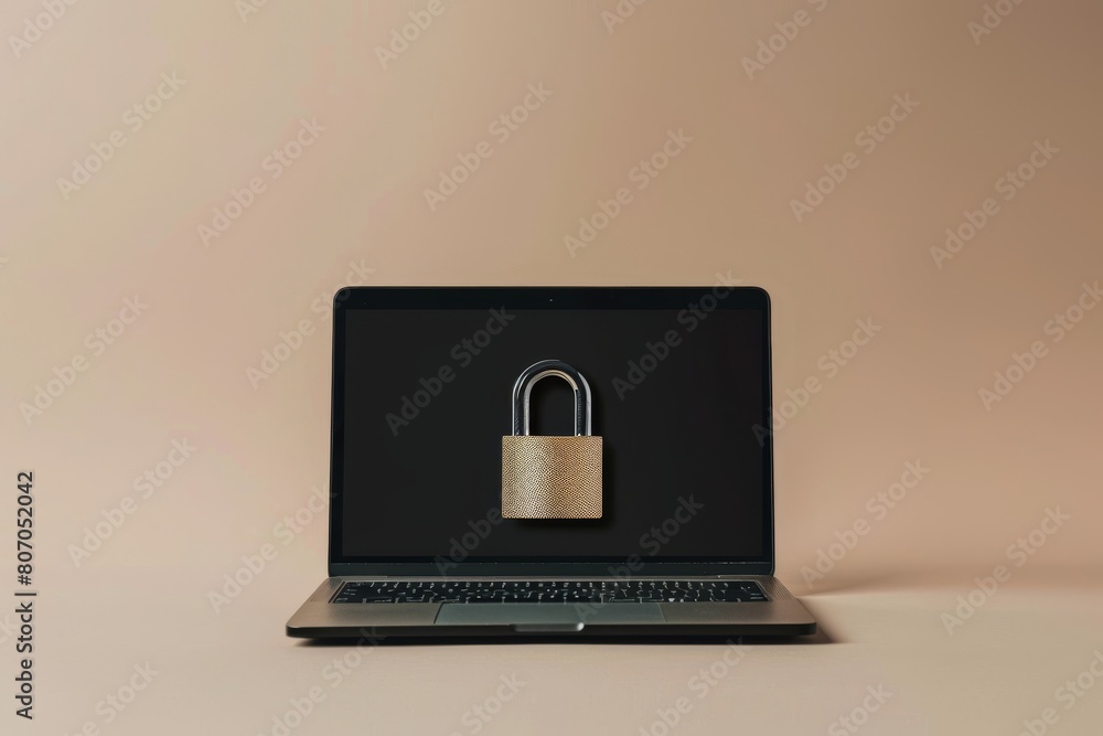 Poster business data protection on digital platforms is ensured by cybersecurity measures including secure 