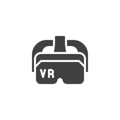 Obraz premium VR Headset vector icon