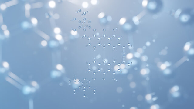 sennoside molecular structure 3d, diastereoisomeric mixture, structural chemical formula view from a microscope