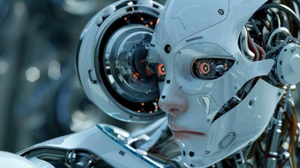 Fototapeta premium Harness The Power Of Technology To Your Advantage, Background HD For Designer 