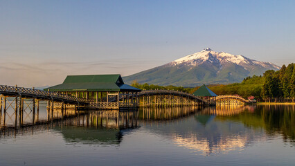 鶴の舞橋　青森　絶景