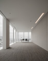 Fototapeta premium empty room with a window