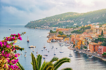 Villefranche-Sur-Mer Village on the French Riviera