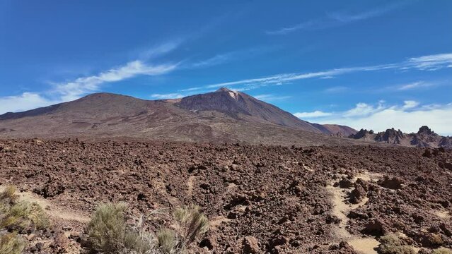 Teneriffa, Spanien: Zeitraffer am El Teide