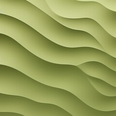 Olive panel wavy seamless texture paper texture background with design wave smooth light pattern on olive background softness soft olive shade 