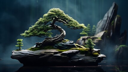 Naklejka premium arbre fantasy, généré par IA