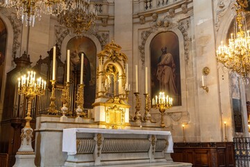 interior of a church