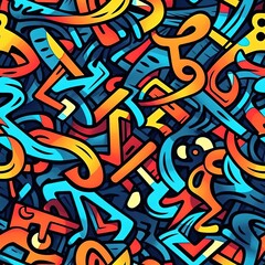 Obraz premium seamless pattern with arrows