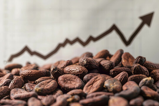 Demand and supply in cocoa, increasing in the price of cocoa, production and processing process for export