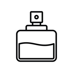 perfume icon vector design template simple and clean