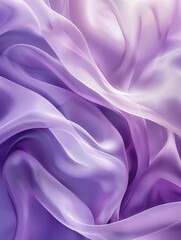 Obraz premium Blue purple lilac background. The wave line is undulation. Matte shimmer. Lavender background for Banner, design