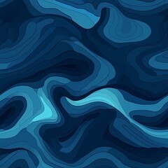 Abstract Waves and Shadow Texture