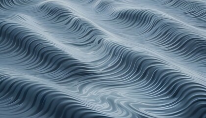 A pattern of waves or ripples for a fluid and dyna upscaled 2