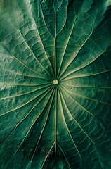 green leaf texture.Minimal creative nature concept.Flat lay