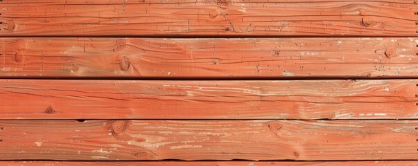 Fototapeta premium Rustic Red Wooden Plank Texture for Background Use