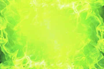 Vibrant Green Abstract Energy Background with Dynamic Patterns