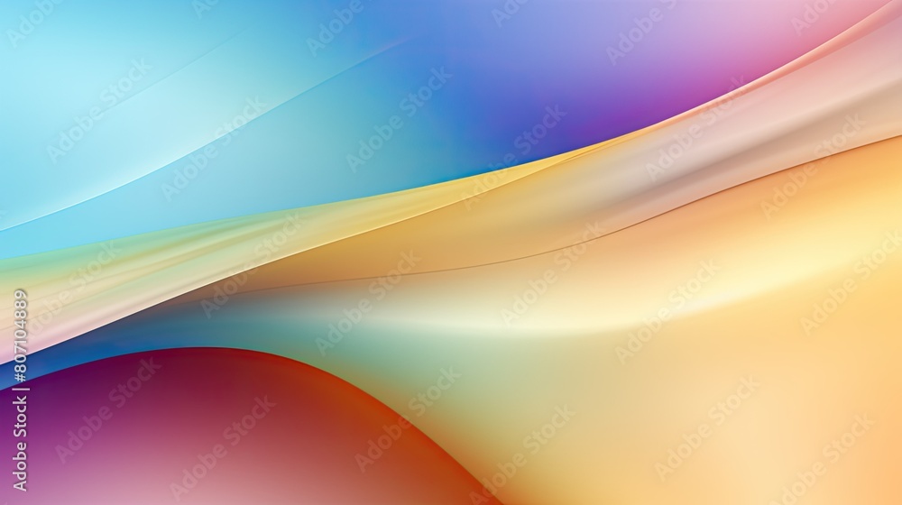 Poster soft gradient background with subtle metallic sheen