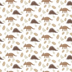 Step into a whimsical world with our delightful dino-themed patterns, showcasing playful dinosaur silhouettes and enchanting prehistoric scenes. Bring Jurassic joy to your projects