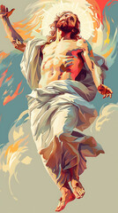 Resurrection of Jesus, ascension of Сhrist