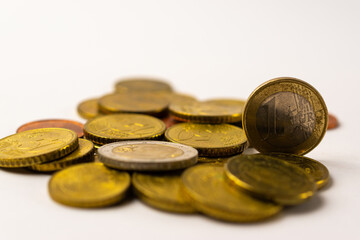 euro coins