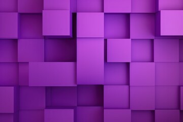 Purple minimalistic geometric abstract background with seamless dynamic square suit for corporate, business