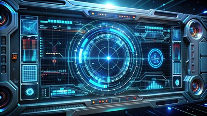 concept of internet network interface background