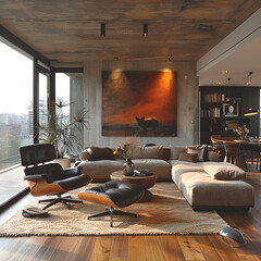 Modernes Wohnen, made by AI