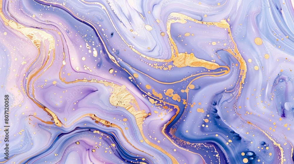 Poster abstract liquid marble design painting background with textured gold splashes, adding dimension and 