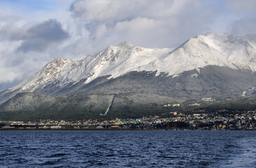 The Southernmost Town Ushuaia And Snowy Mountains