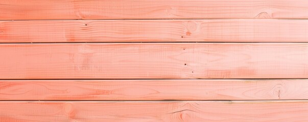 Vibrant Coral-Pink Wooden Planks Texture Background