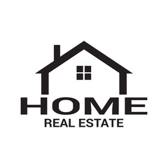 House building logo design. Vector Illustration. EPS 10